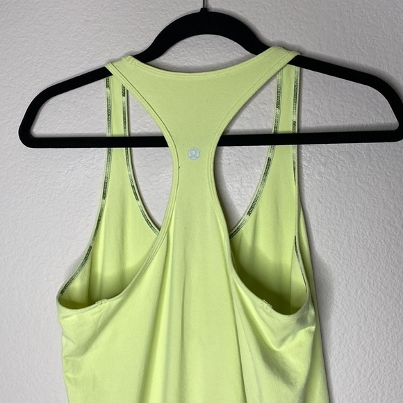 Lululemon CRB lime green Sz 10 or 12 GUC wild lime - Picture 2 of 3